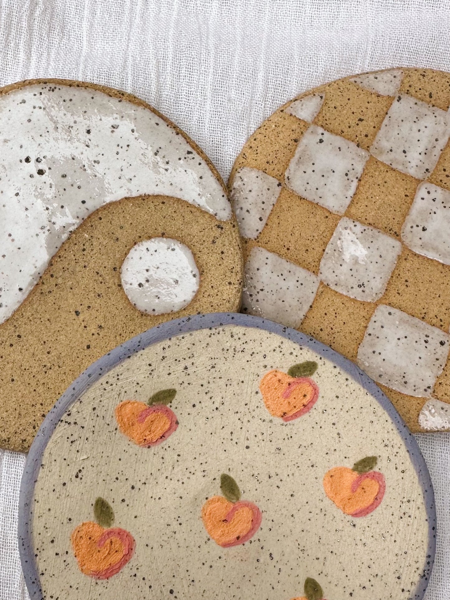 Peachy jewelry dish