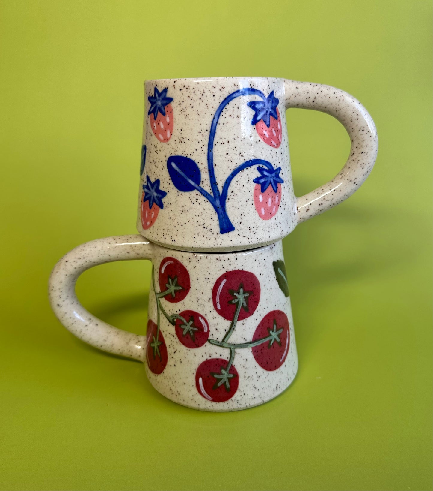 Tomato vine mug