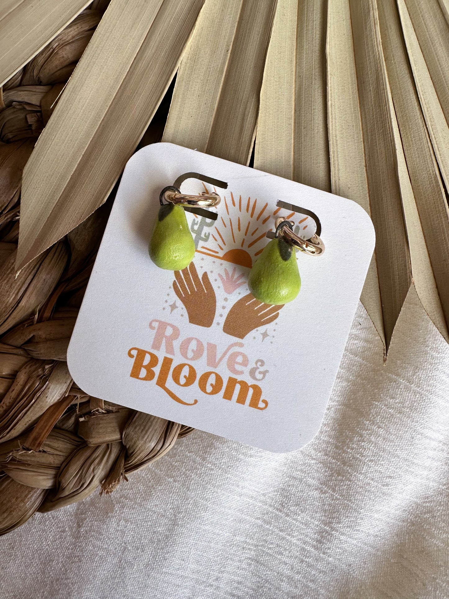 Garden charm earrings