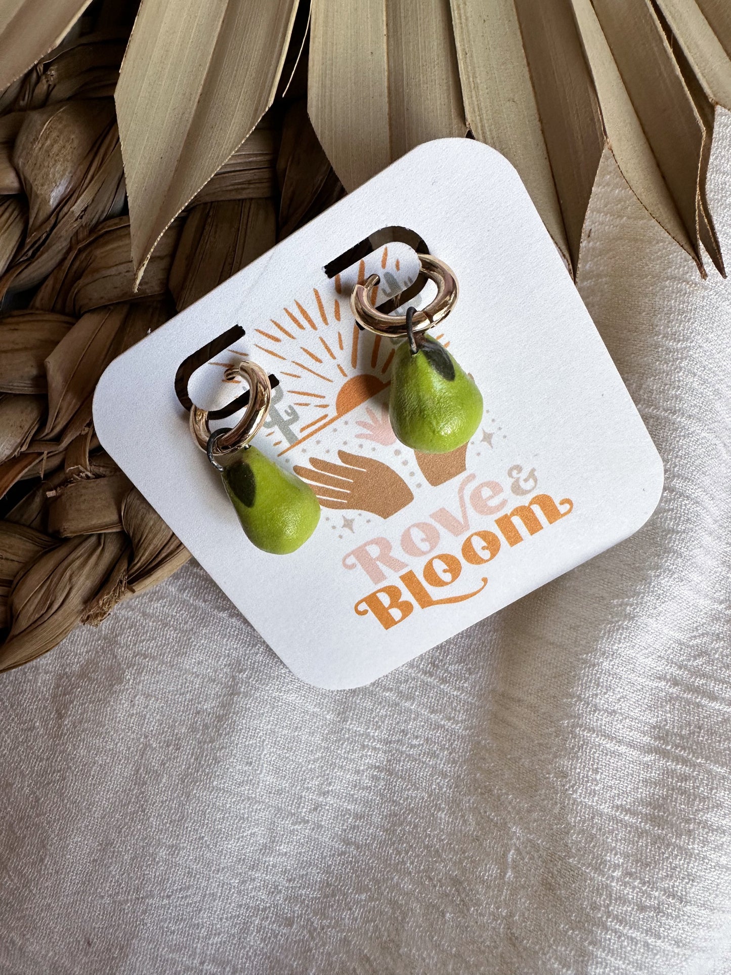 Garden charm earrings